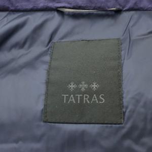 TATRAS POLITEAMA ダウンコート ロング フード 3 ネイビー