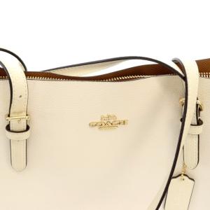 COACH モリー トートバッグ レザー 白 ホワイト 1671