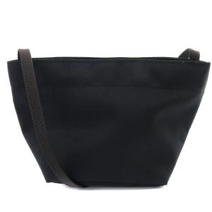 Hervé Chapelier ナイロン 舟型 ショルダーバッグ XS 黒 ブラック 1927N