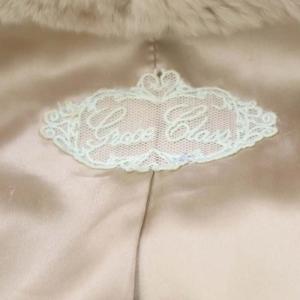 Grace Class レッキスファーコート ミドル 36 S ベージュ