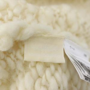 GRACE CONTINENTAL 22AW ビッグスラブニットトップ セーター 長袖 ウール 36 アイボリー