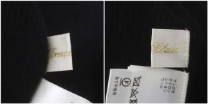 Grace Class アンゴラパールニットトップ セーター 長袖 36 黒 ブラック