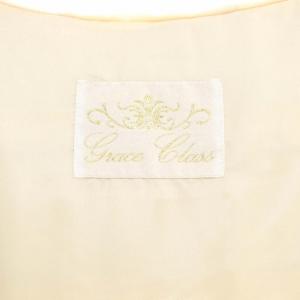 Grace Class 2WAYロングジレ ベスト ラビットファー フォックスファー 36 ベージュ
