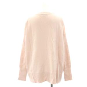 Theory 22SS SILKY WOOL  BOXY PO ニット プルオーバー クルーネック ウール S ピンク