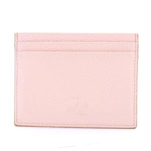 Christian Louboutin パスケース スタッズ レザー ピンク