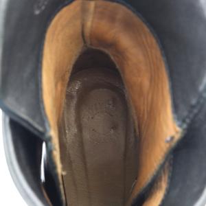 BUTTERO エンジニアブーツ ショートブーツ レザー 37 24cm 黒 ブラック