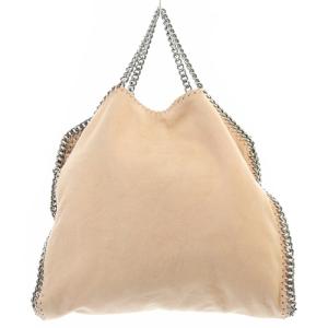 STELLA McCARTNEY ファラベラ ハンドバッグ ショルダーバッグ 2way フェイクレザー ピンクべージュ