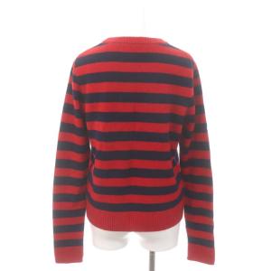 Deuxieme Classe タスマニアラムボーダーニット セーター 長袖 赤 紺 レッド ネイビー