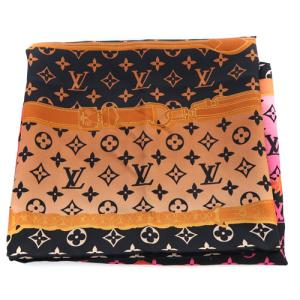LOUIS VUITTON M76145 カレライジング コンフィデンシャル スカーフ レッド