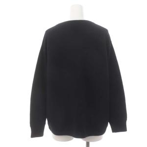 MHL. FELTED ROUGH WOOL カーディガン ニット 前開き 2 紺 ネイビー