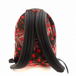 LOUIS VUITTON M41981 パームスプリングス PM モノグラムジャングルドット リュック レッド