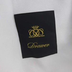 Drawer ジップアップブルゾン ジャケット ライトグレー