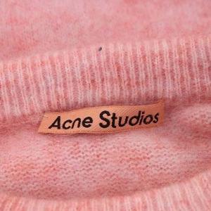 Acne Studios モヘアブレンドセーター ニット クルーネック 長袖 XS ピンク A60195