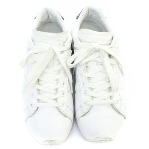 Onitsuka Tiger LAWNSHIP PF ローカット スニーカー レザー 23.5cm 白 ホワイト