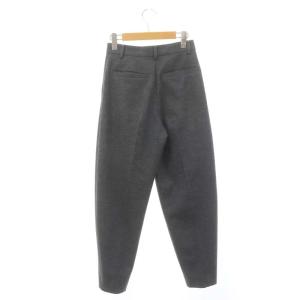 CLANE 22AW WOOL LINE TUCK PANTS タックパンツ ウール 1 グレー