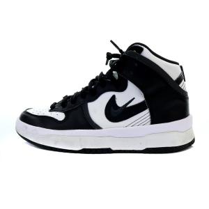 NIKE DUNK HIGH UP WHITE BLACK スニーカー 27cm