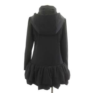 FOXEY NEW YORK レイニークッションコート 38 ネイビー