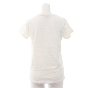 Maison Kitsuné ロゴプリント 半袖カットソー Tシャツ XS 白 ホワイト