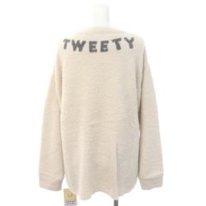 SNIDEL ホーム HOME トゥウィーティー ニット プルオーバー セーター 長袖 ルームウェア F アイボリー