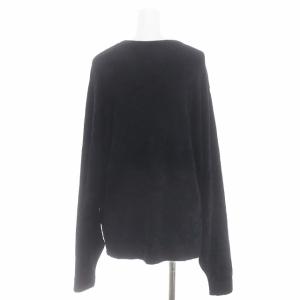 L'Appartement グッドグリーフ GOOD GRIEF! 22AW Mole Yarn Knit Tops ニット カットソー 長袖 F 黒