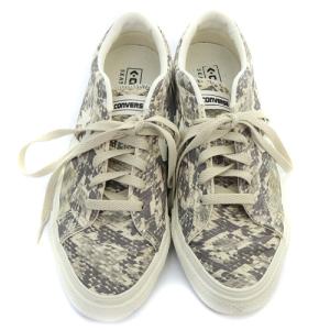 CONVERSE スケートボーディング プロライド スケート スネーク オックス PRORIDE SK SNK OX スニーカー 24cm べージュ