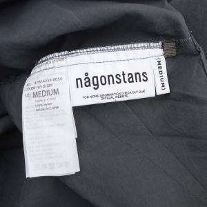 nagonstans 22AW コクーンオールインワン テーパードパンツ ノースリーブ M グレー