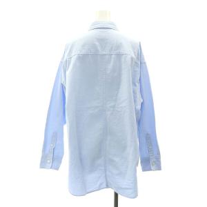 Plage オーバーオックスフォードシャツ カジュアルシャツ ワイシャツ 水色