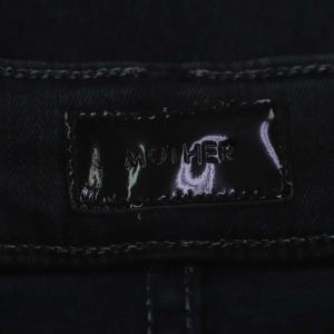 MOTHER INSIDER CROP STEP FRAY デニムパンツ ジーンズ フレア ストレッチ カットオフ ダメージ加工 ジッパーフライ