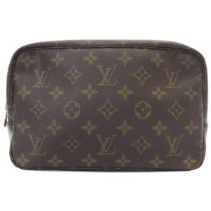 M47522 モノグラム トゥルーストワレット28 コスメポーチ ブラウン