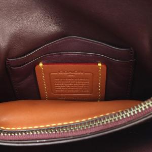 COACH ポーチ グラブタンレザー ウィズ ティー ローズ 58181