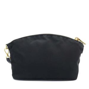 PRADA ポーチ メイク 化粧 ナイロン 黒 ブラック