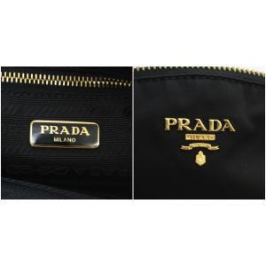 PRADA ポーチ メイク 化粧 ナイロン 黒 ブラック