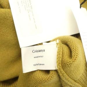 cristaseya OVERSIZED CASHMERE SWEATER WITH DRAPED COLLAR