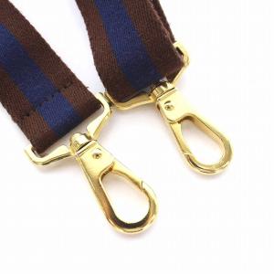 L'Appartement Border belt ボーダーベルト バッグストラップ 茶 ブラウン 紺 ネイビー