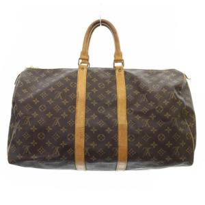 LOUIS VUITTON M41426 モノグラム キーポル50 ボストンバッグ ブラウン