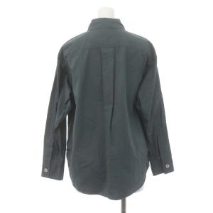 MHL. 23SS WASHED COTTON POPLIN シャツ ブラウス 長袖 コットン ?T S カーキグレー