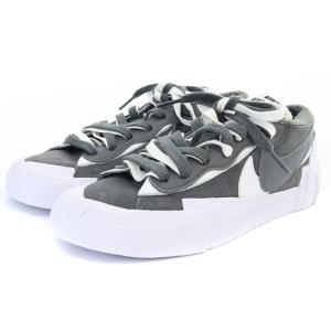NIKE × SACAI DD1877-002 BLAZER LOW スニーカー 23.5cm グレー