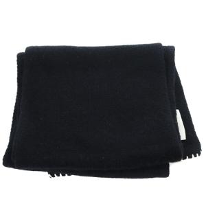 3.1 phillip lim 23AW NEW YORK 刺繍ストール マフラー ロゴ ニット 黒 ブラック 白 ホワイト