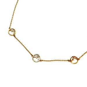 FENDI エフイズ ネックレス ゴールド色