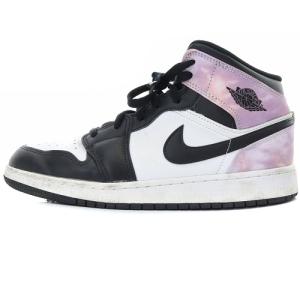 GS Air Jordan 1 Mid Tie Dye GS US7Y スニーカー