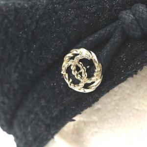 キャスケット ツイード ココマーク M ブラック（2024/03/02買取  