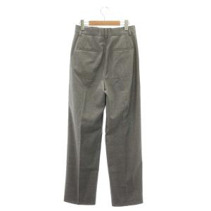 STUNNING LURE チンツワイドテーパードパンツ タック 2 グレー