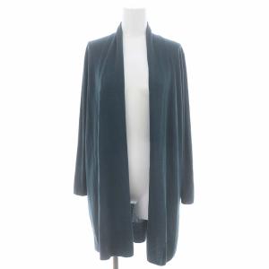 MY STANDARD 23AW 洗える サステナブルウール ショールカラー カーディガン ニット 長袖 32 緑 グリーン