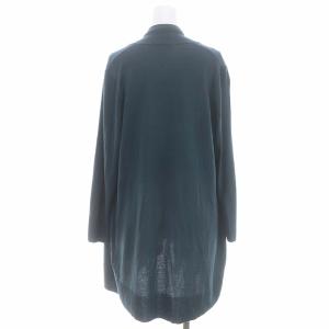 23区 MY STANDARD 23AW 洗える サステナブルウール ショールカラー カーディガン ニット 長袖 32 緑 グリーン