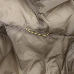 Deuxieme Classe 23AW ダウンジャケット ナイロン ジップアップ アウター グレージュ