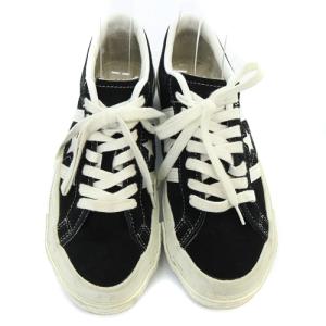 CONVERSE スニーカー スエード 4.5 23.5cm 黒 ブラック