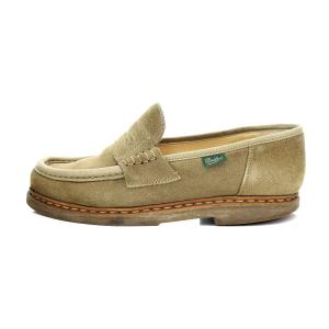 Paraboot REIMS ローファー スエード 7.5 26cm ベージュ AD