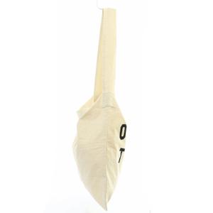 R＆D.M.Co- OMT PRINT TOTE BAG ショルダーバッグ ロゴ べージュ 黒 ブラック