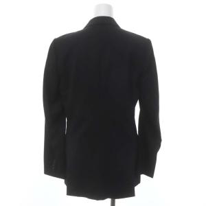 KRISVANASSCHE テーラードジャケット 2B 総裏地 ウール 38 黒 ブラック