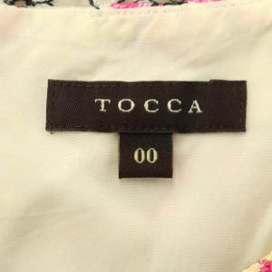 TOCCA PRIMULA POLYANTHA プリムラポリアンサ ノースリーブフラワードレス ワンピース 膝丈 ノースリーブ 刺繍 00